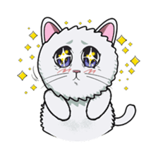 Shiro the Cat sticker #317227