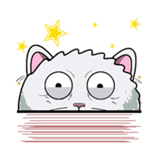 Shiro the Cat sticker #317229