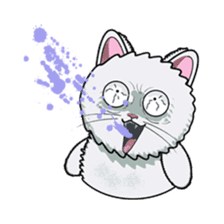 Shiro the Cat sticker #317232
