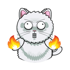 Shiro the Cat sticker #317233