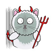 Shiro the Cat sticker #317234