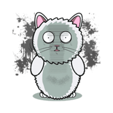 Shiro the Cat sticker #317236