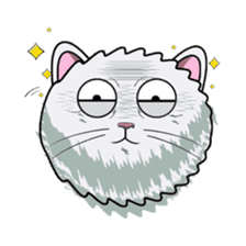 Shiro the Cat sticker #317238