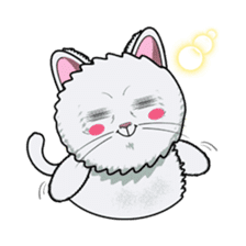 Shiro the Cat sticker #317246