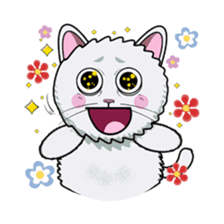 Shiro the Cat sticker #317248