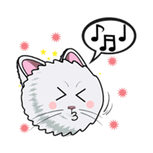 Shiro the Cat sticker #317256