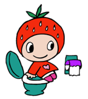 ichigo no mappy sticker #317448