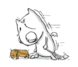 Devil boy sticker #317489