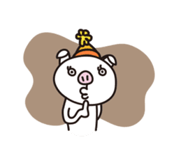 Pig'n cho sticker #317583