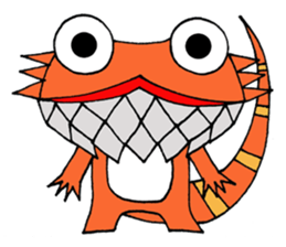 Mr.Pogona vitticeps. sticker #317625