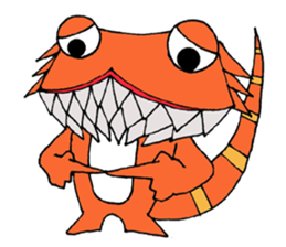 Mr.Pogona vitticeps. sticker #317628