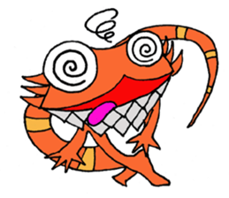 Mr.Pogona vitticeps. sticker #317644