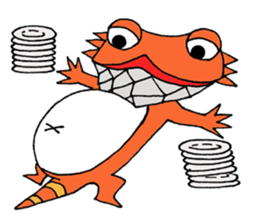 Mr.Pogona vitticeps. sticker #317651