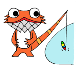 Mr.Pogona vitticeps. sticker #317652