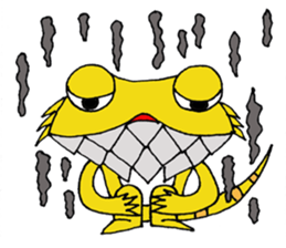 Mr.Pogona vitticeps. sticker #317658