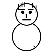 Snowman sticker #317804