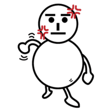 Snowman sticker #317806