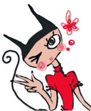 Coquettish Cagna sticker #318107