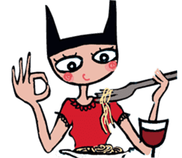 Coquettish Cagna sticker #318135