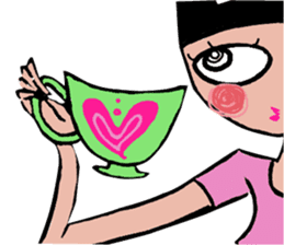 Coquettish Cagna sticker #318140