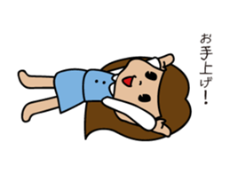 She is an office clerk sticker #318196