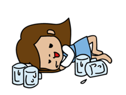 She is an office clerk sticker #318211