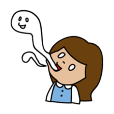 She is an office clerk sticker #318214