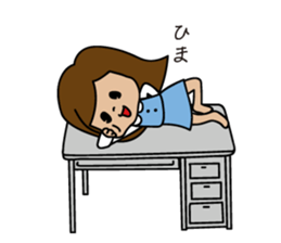 She is an office clerk sticker #318223