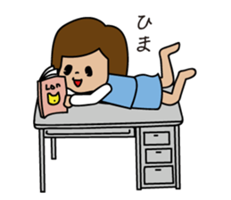 She is an office clerk sticker #318224