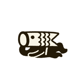 Koinobori-Man sticker #318427