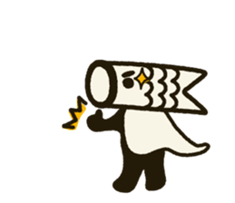 Koinobori-Man sticker #318438