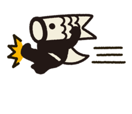 Koinobori-Man sticker #318440