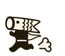 Koinobori-Man sticker #318444