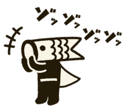 Koinobori-Man sticker #318446
