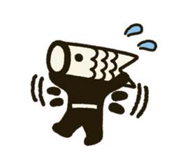 Koinobori-Man sticker #318447