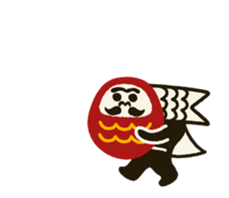 Koinobori-Man sticker #318457