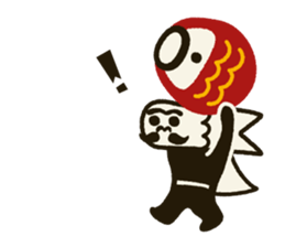 Koinobori-Man sticker #318458