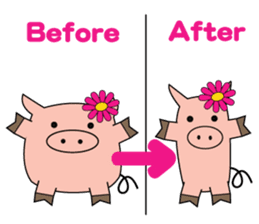 Sassy & Coco's Diet & Rebound Life sticker #318770