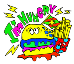 Colorful Monster's sticker #318945