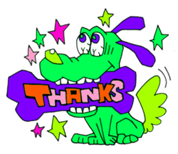 Colorful Monster's sticker #318950
