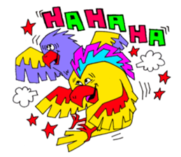 Colorful Monster's sticker #318954