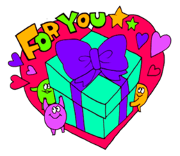 Colorful Monster's sticker #318966