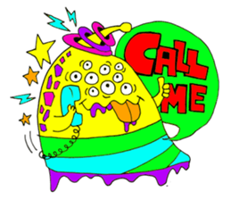 Colorful Monster's sticker #318978