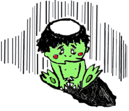 GREEN DEVIL - KAPPY - sticker #319393