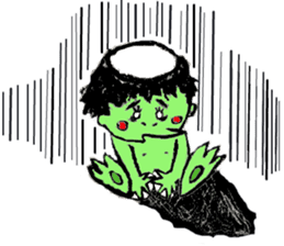 GREEN DEVIL - KAPPY - sticker #319393