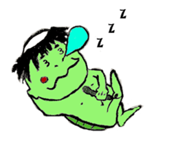 GREEN DEVIL - KAPPY - sticker #319404