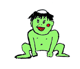 GREEN DEVIL - KAPPY - sticker #319415