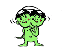 GREEN DEVIL - KAPPY - sticker #319417