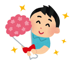 Irasutoya Boy sticker #319637