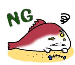 Abyssal fish ANGORO sticker #319786